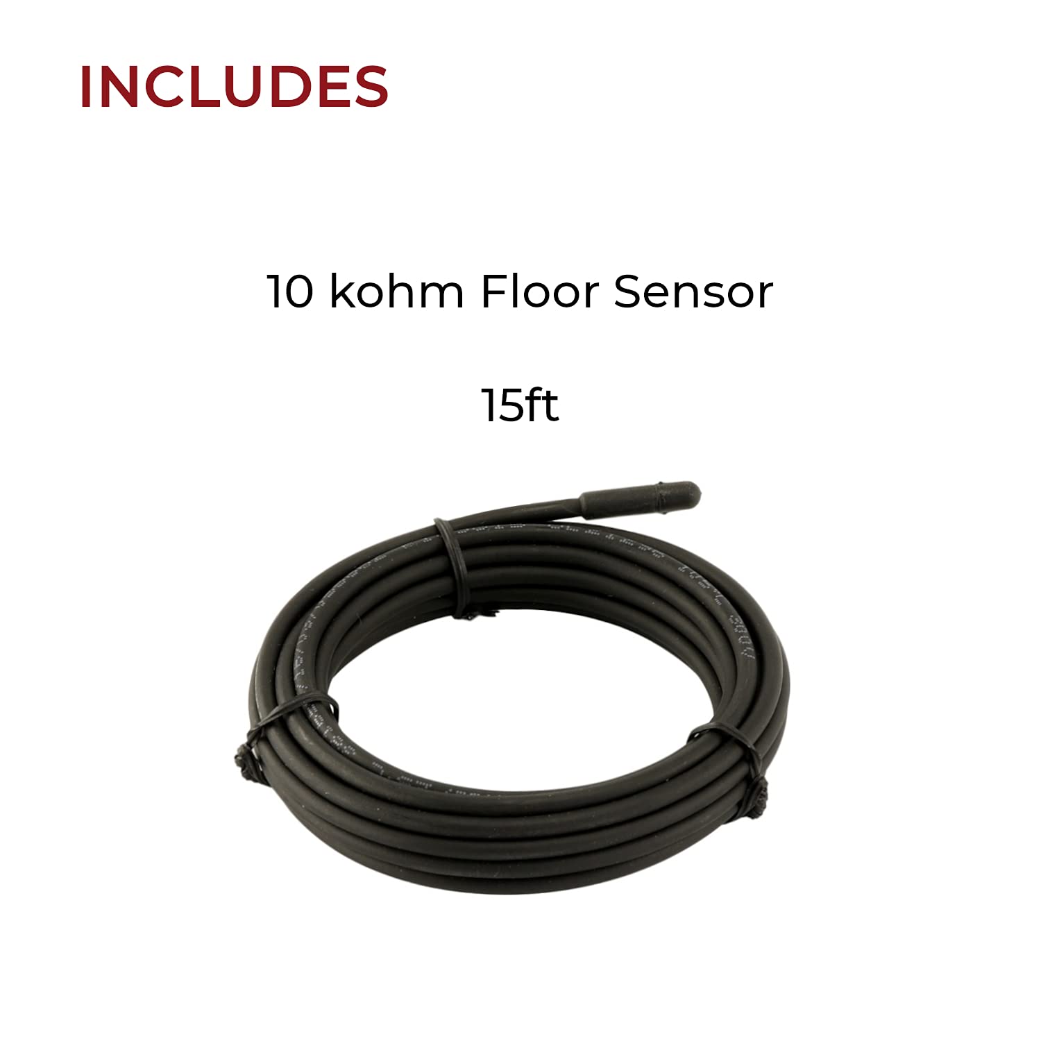 240V Electric Radiant Floor Heating Mat - 60 Sqft Self-Adhesive Heating System with Installation Monitor & Floor Sensor | Easy DIY Installation for Bathroom, Kitchen & Basement | Excludes Thermostat