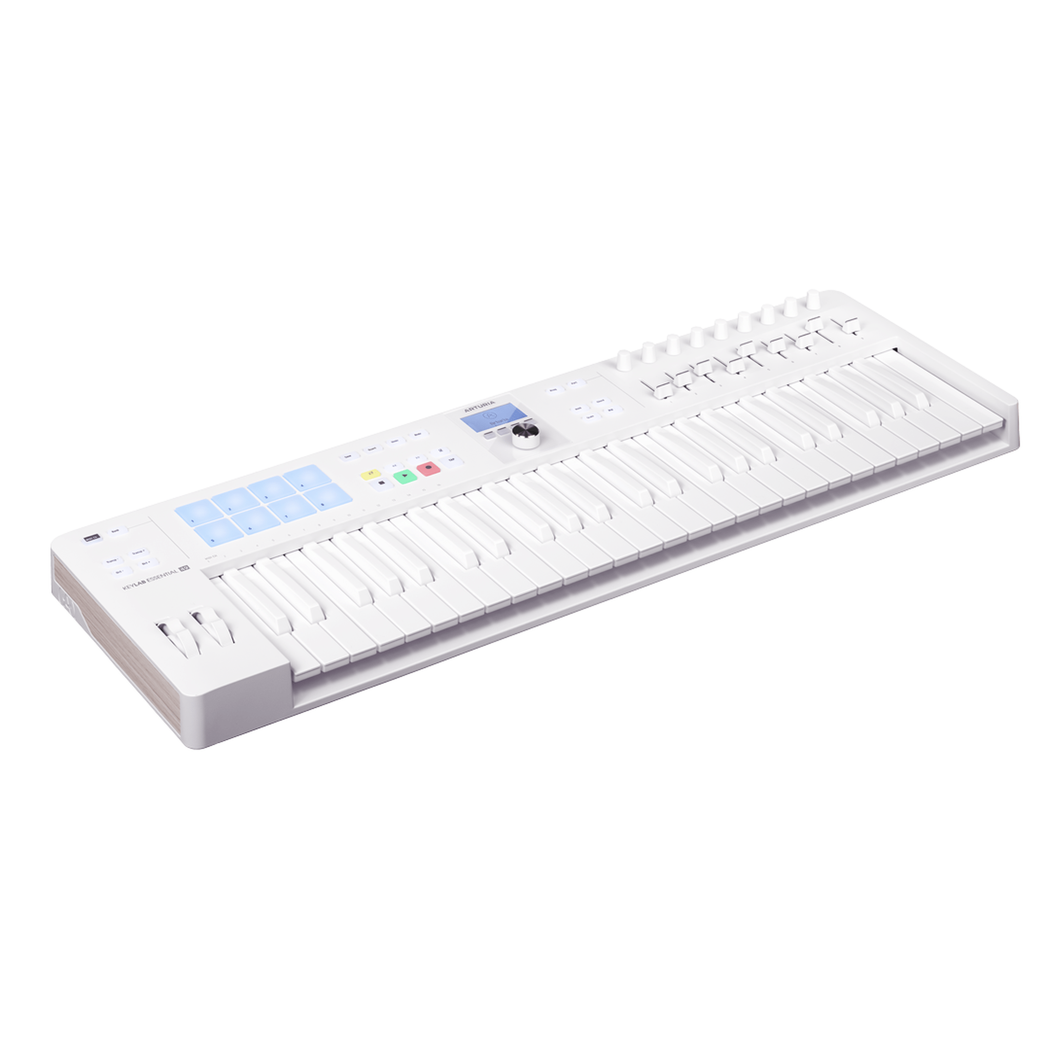 Arturia Keylab Essential Mk3 49-Key MIDI Keyboard Controller - Limited Edition Alpine White | Music Production, Live Performance & Studio Recording