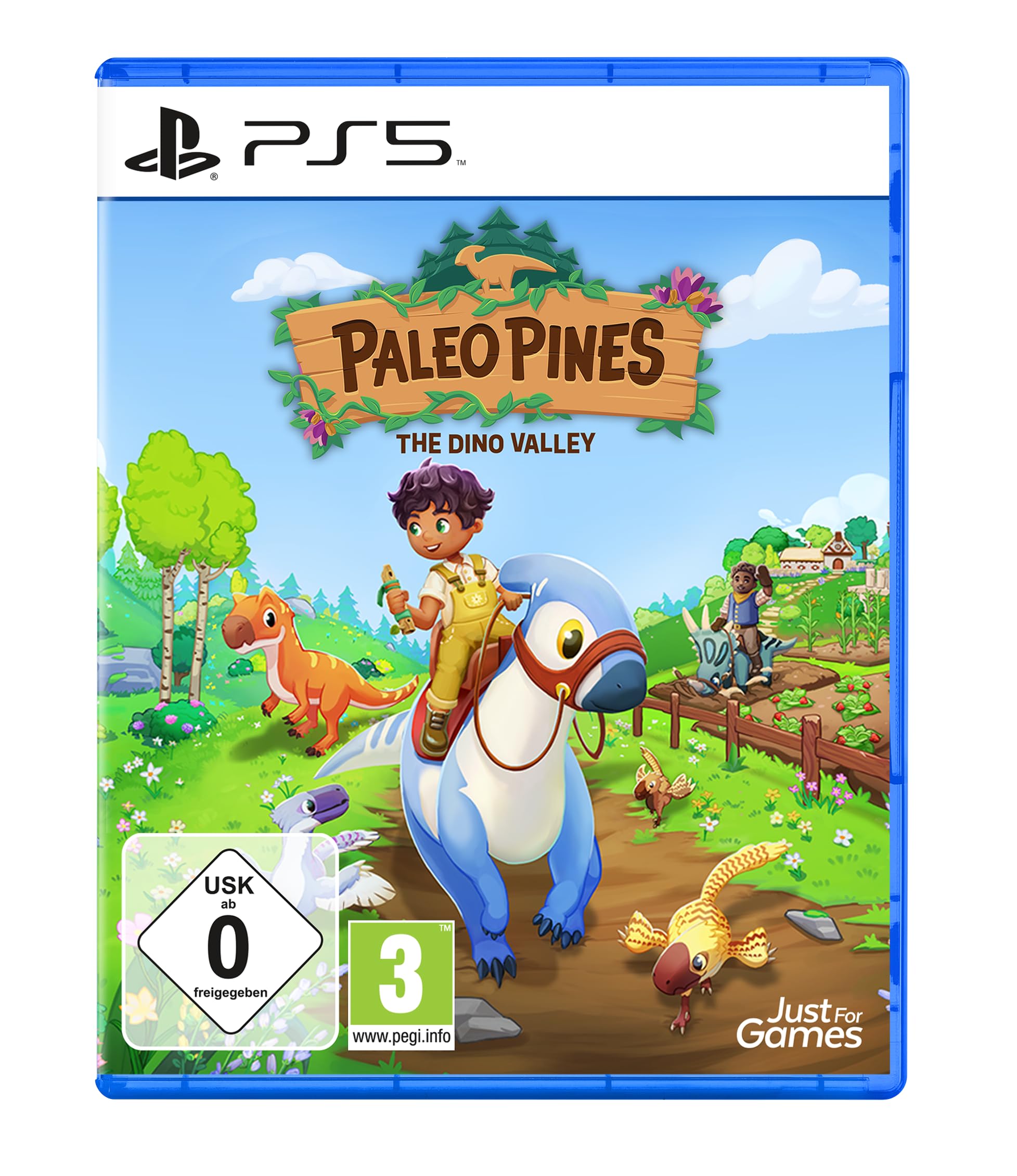 Paleo Pines - Adventure Game for PS5 | Explore a Prehistoric World with Dinosaurs | Perfect for Family Fun & Dinosaur Enthusiasts