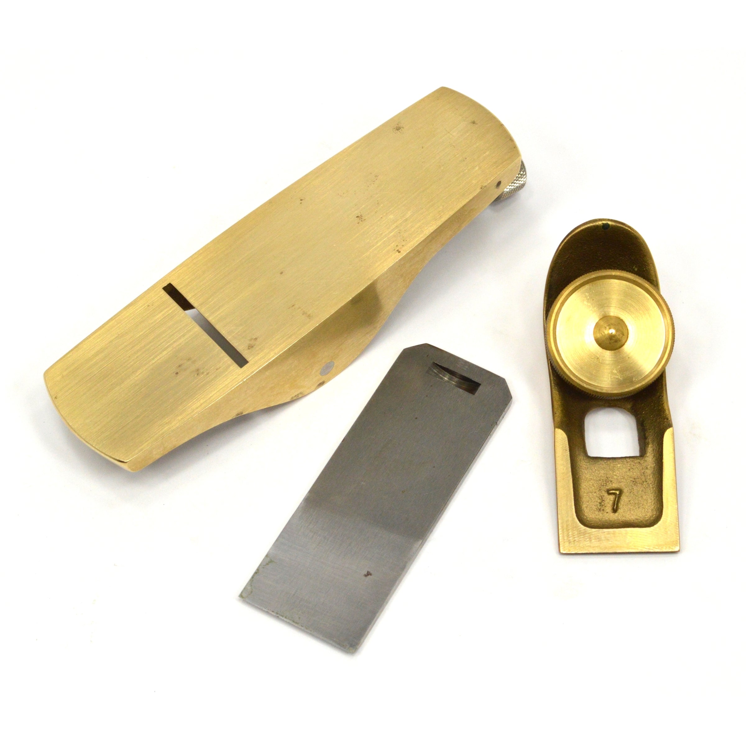 Premium Lie Nielsen No. 103 Low Angle Bronze/Brass Trimming Block Plane - Perfect for Woodworking, Cabinet Making & Fine Furniture Crafting
