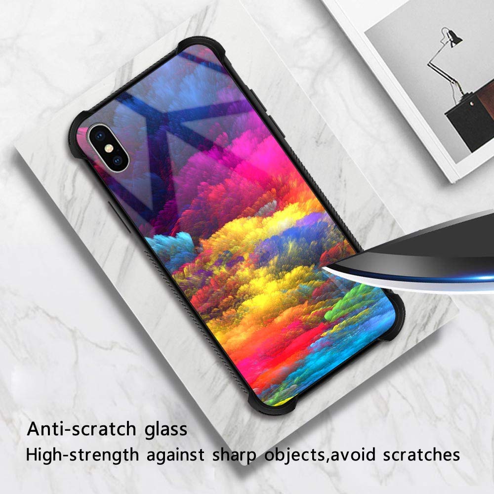 CARLOCA iPhone XR Case - Watercolor Spotted Shockproof Protective Cover for Men & Boys | Durable, Stylish Phone Case for Everyday Use, Travel & Outdoor Activities