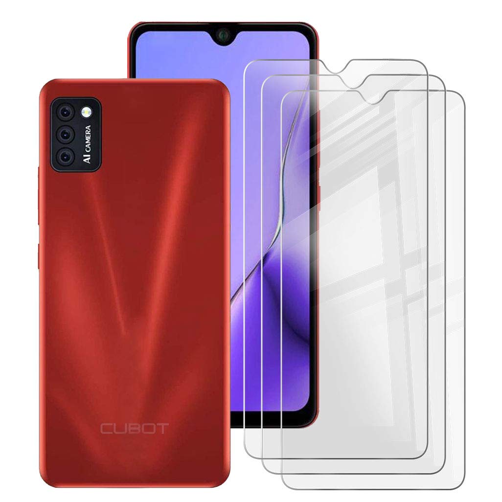 3-Pack Cubot Note 7 Tempered Glass Screen Protector [5.5 Inch] - 9H Hardness Anti-Scratch, Bubble-Free Protection - Perfect for Everyday Use, Work & Outdoor Activities
