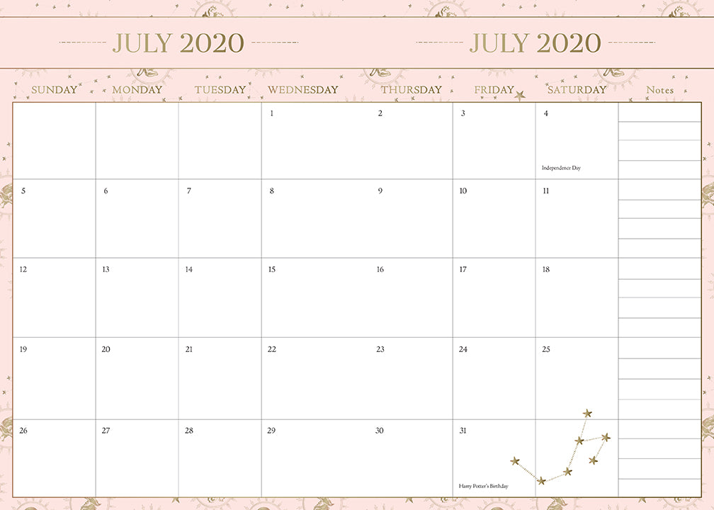 Harry Potter 2020-2021 Weekly Planner - Academic & Personal Organizer for Students, Professionals & Fans - Perfect for School, Work & Gift Giving