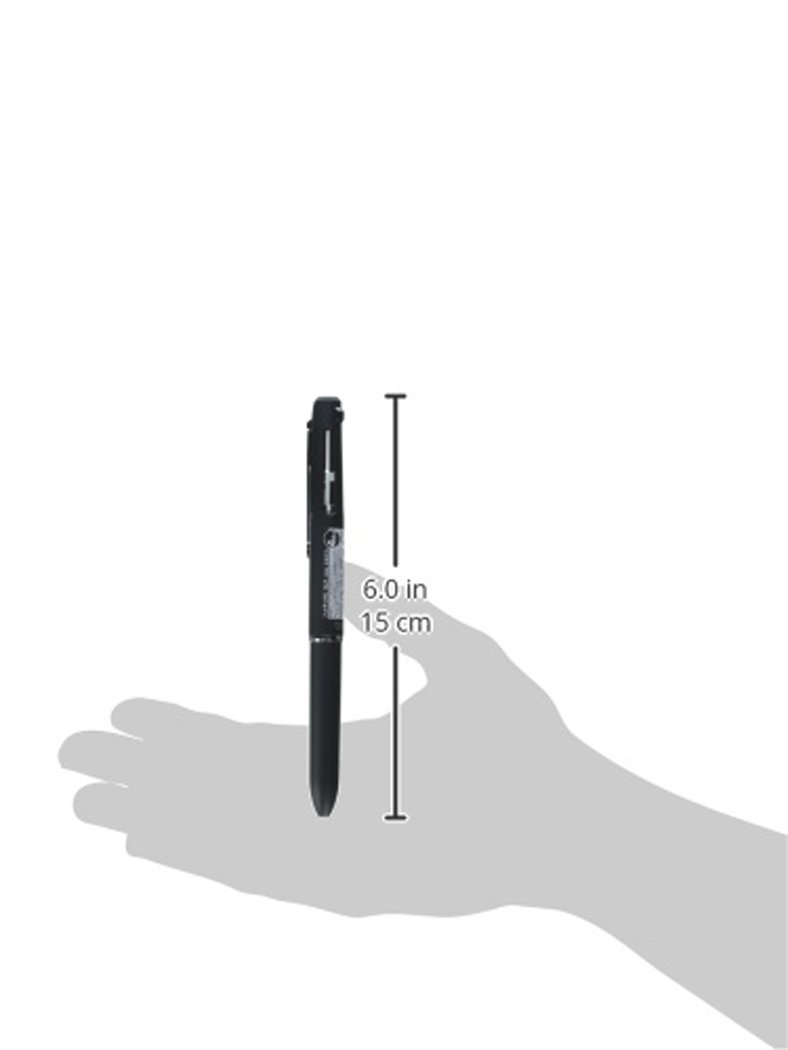 Pilot Hi-Tec-C Coleto 1000 Multi-Pen Body - Black (LHKC-1SC-B) | Premium Refillable Multi Pen for Office, School & Note Taking