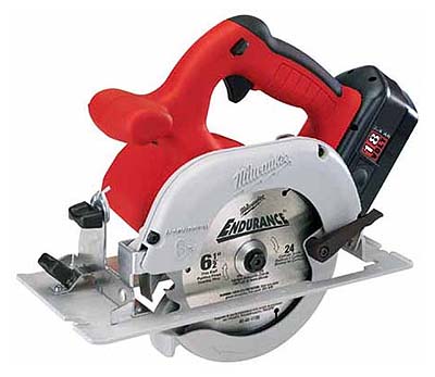 Milwaukee 6310 Cordless Circular Saw - 18V Lithium-Ion Battery Powered, 6-1/2 Inch Blade for Wood Cutting - Perfect for DIY Projects, Construction, and Home Renovation
