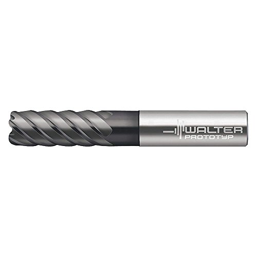 Walter AG - AH8082228-1/2-0.060 Carbide Ball End Mill, 1/2