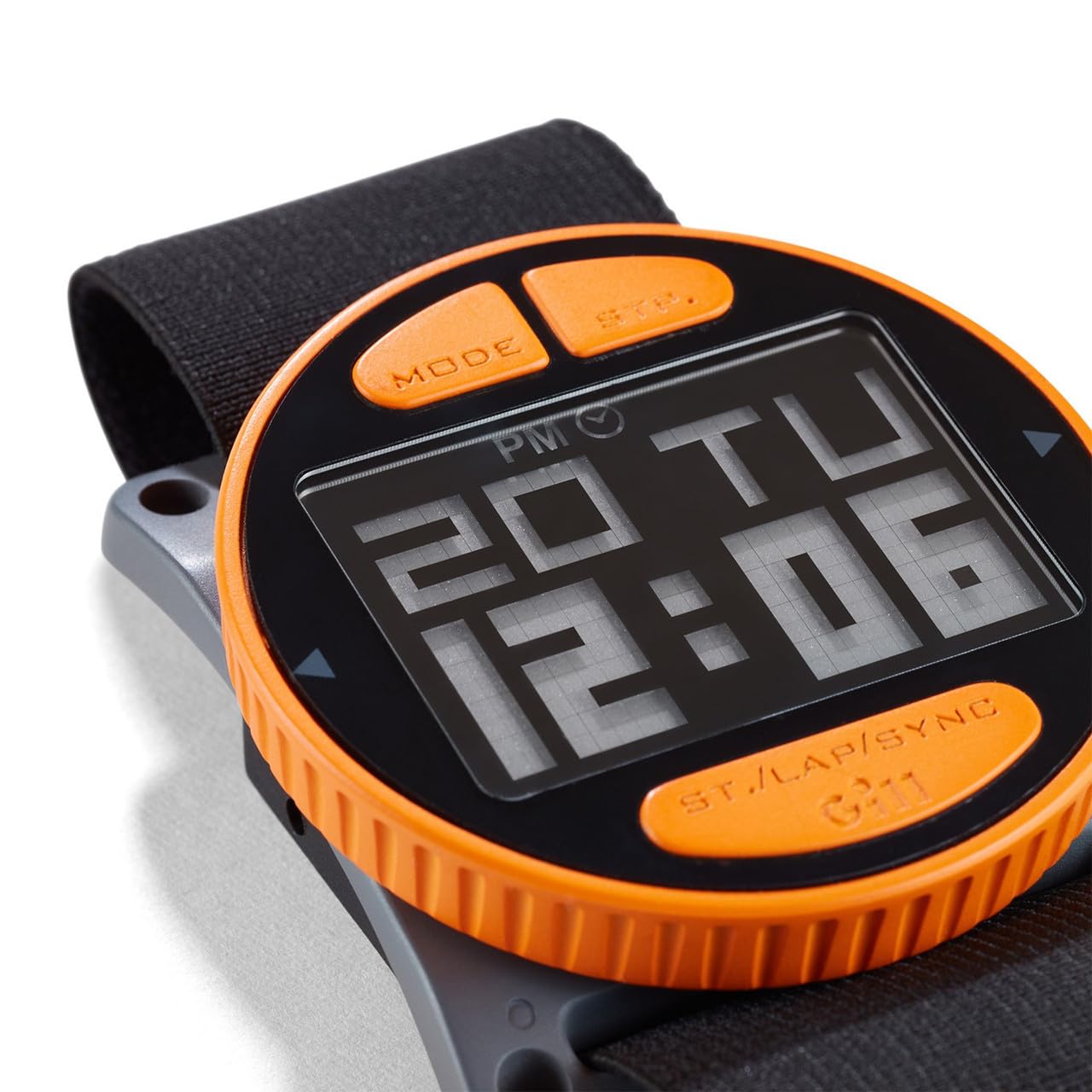 Gill Stealth Race Timer - Waterproof Sailing Watch with Compass - Black/Orange - Perfect for Competitive Sailing & Marine Navigation