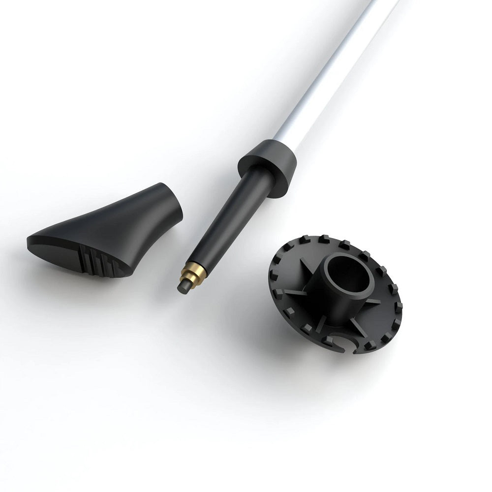 Silva Trekking & Hiking Poles with Rubber Paws - Lightweight Adjustable Walking Sticks for Men & Women - Perfect for Mountain Trails, Backpacking & Outdoor Adventures