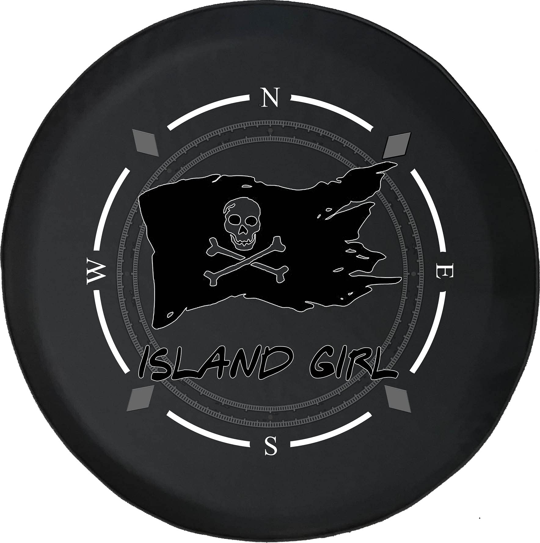 **American Flag Spare Tire Cover - Universal Fit for SUV, Trailer, RV - Waterproof & UV Resistant - Pirate, Beach, Skull Designs - Perfect for Off-Roading, Camping & Outdoor Adventures**