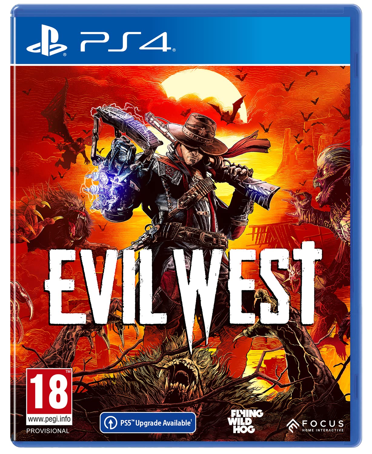 Evil West (PS4) - Action-Adventure Game for PlayStation 4 | Fight Vampires in Wild West | Perfect for Horror & Western Fans