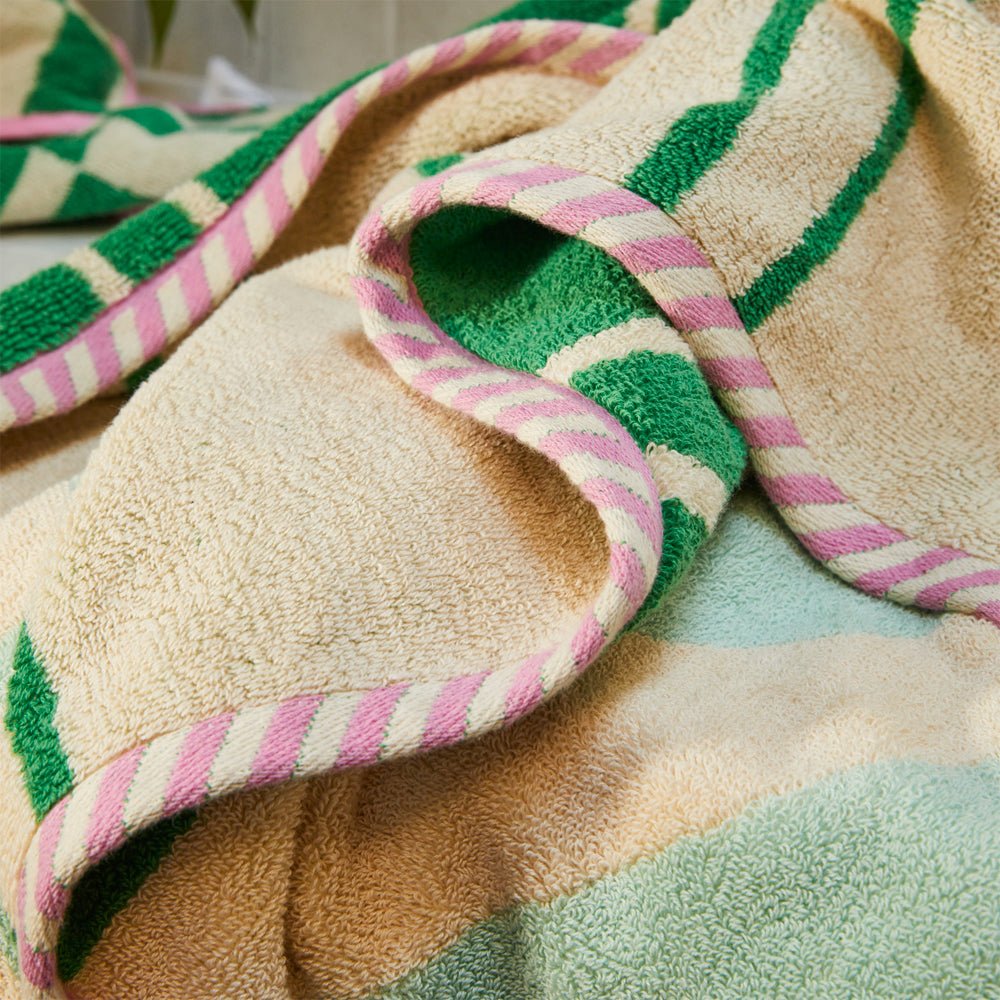 Premium Fresno Bath Sheet in Spearmint - Ultra Soft & Absorbent Luxury Towel for Spa, Bathroom, and Beach Use