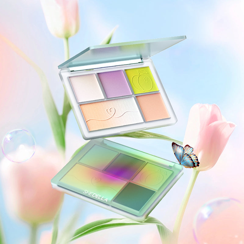 Shedella Dreamy 5-Color Eyeshadow Palette - Long Lasting, Highly Pigmented Makeup for Day & Night Looks | Perfect for Parties, Weddings & Everyday Wear