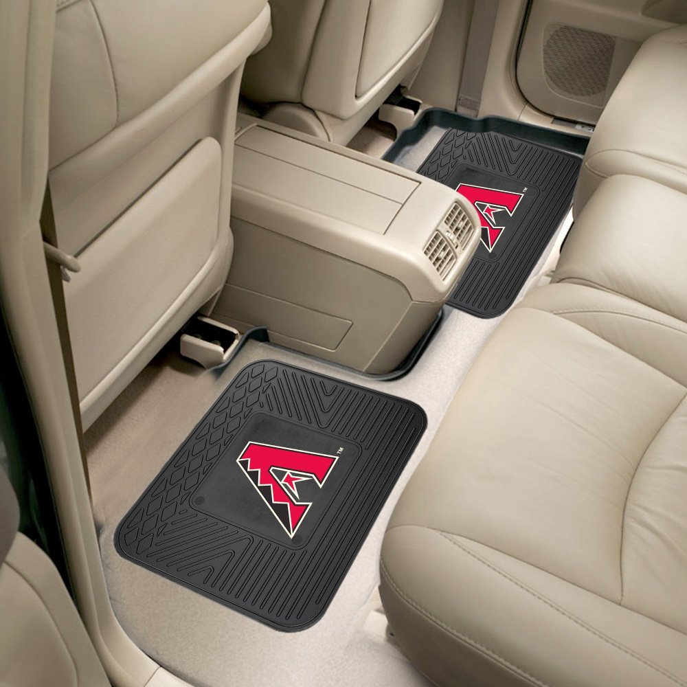 Arizona Diamondbacks Car Mats for Back Seat - 2-Piece Set MLB Team Logo Floor Mats - Perfect for Baseball Fans & Game Day Rides