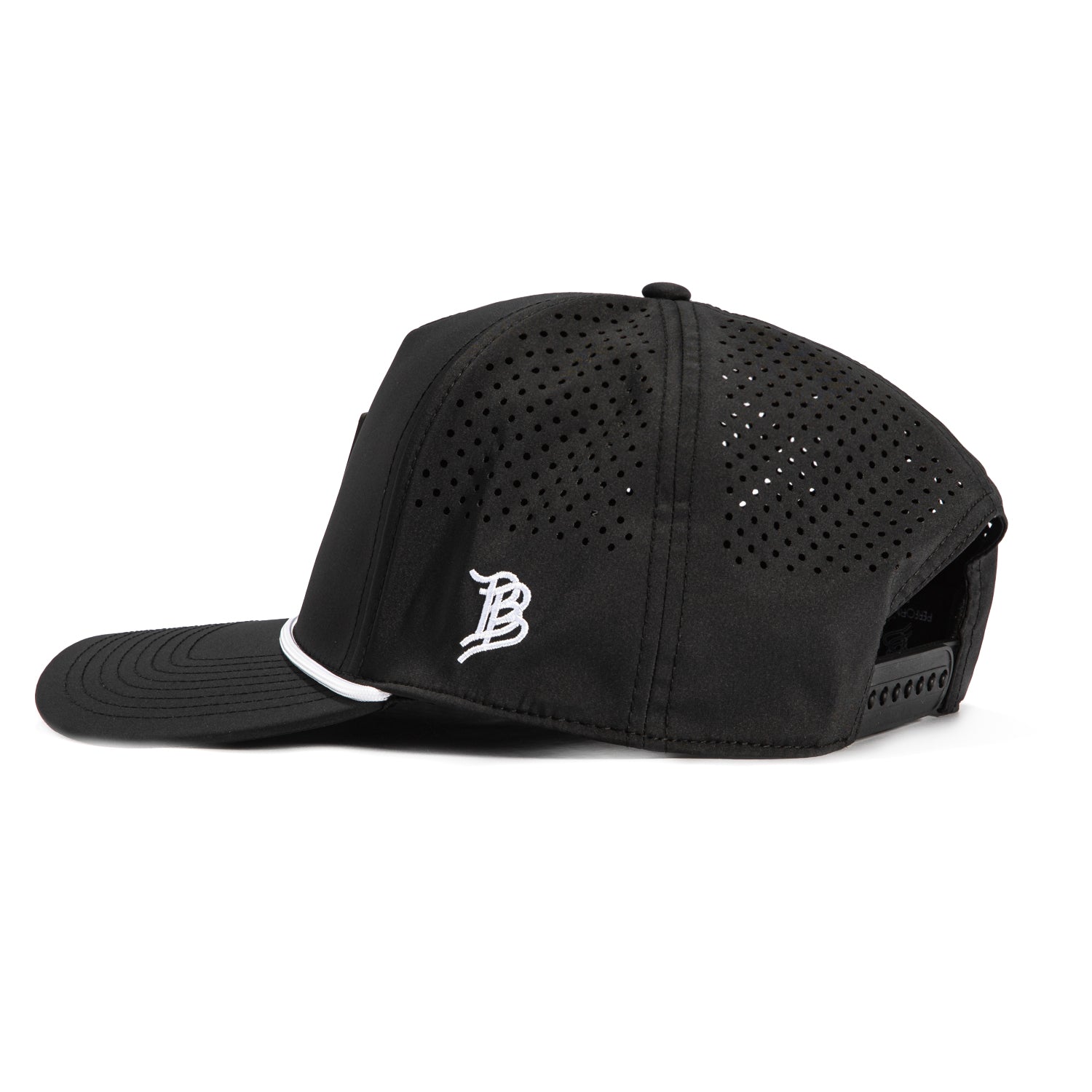 Branded Bills Arizona State University Blackout Pitchfork Rope Snapback Curved Baseball Cap - Stylish Adjustable Hat for College Fans, Sports Events & Casual Outfits