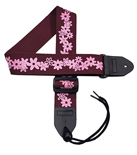 Pink on Maroon