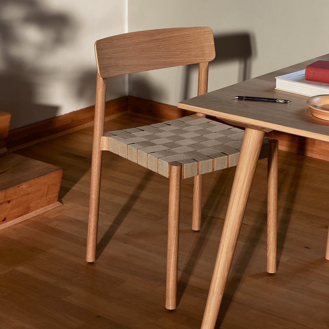 Betty TK1 Modern Dining Chair - Sturdy Wooden Frame & Comfortable Upholstered Seat - Perfect for Kitchen, Dining Room, and Home Office