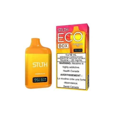 STLTH ECO BOX Disposable Vape Kit - 10mL E-Liquid Capacity - 5 Pack for Ontario Canada | Portable Vaping Device for Travel & Outdoor Use