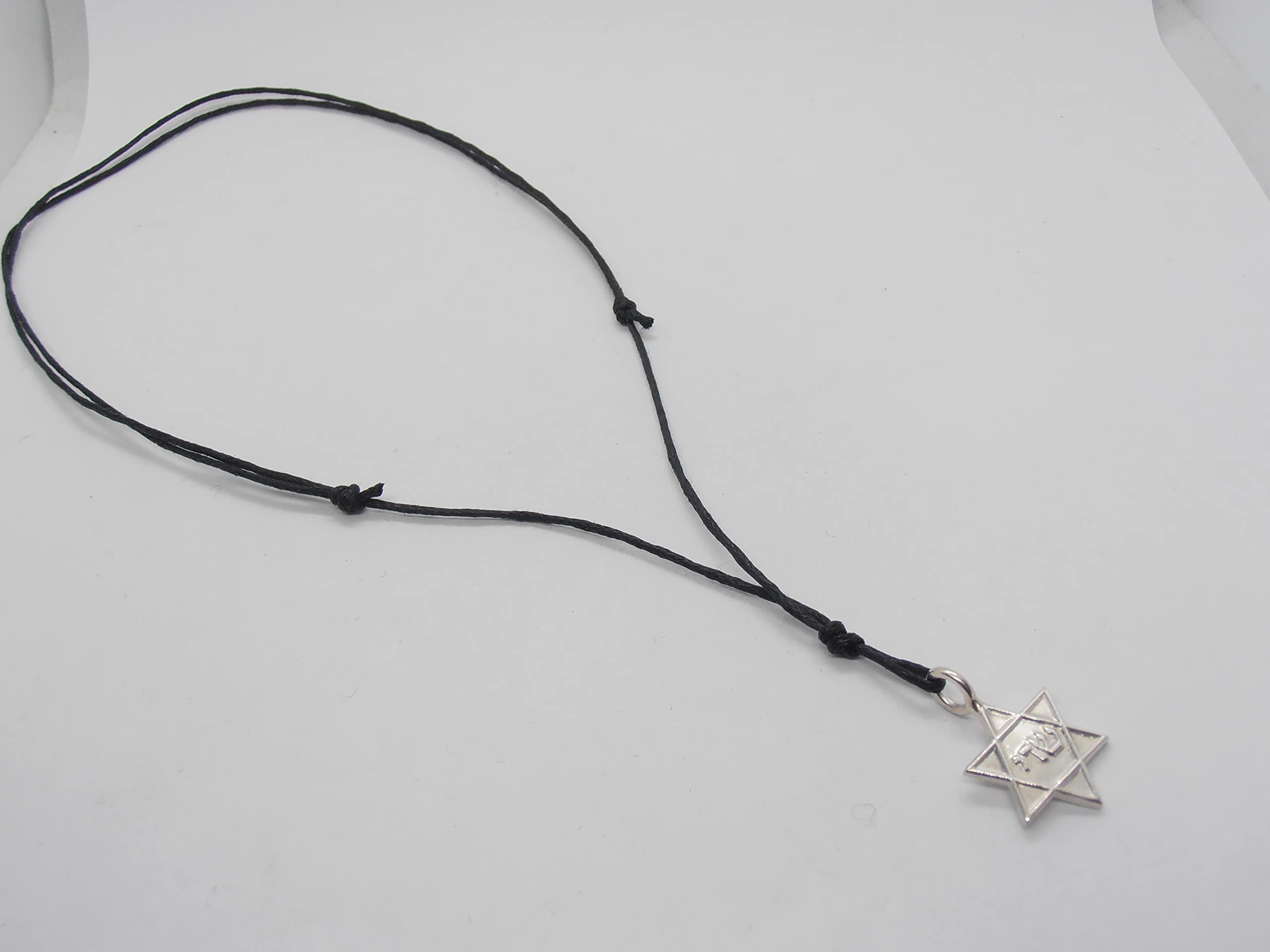 925 Sterling Silver Star of David Pendant Necklace - Jewish Judaica Jewelry for Men & Women - Perfect for Hanukkah, Bar Mitzvah & Religious Occasions