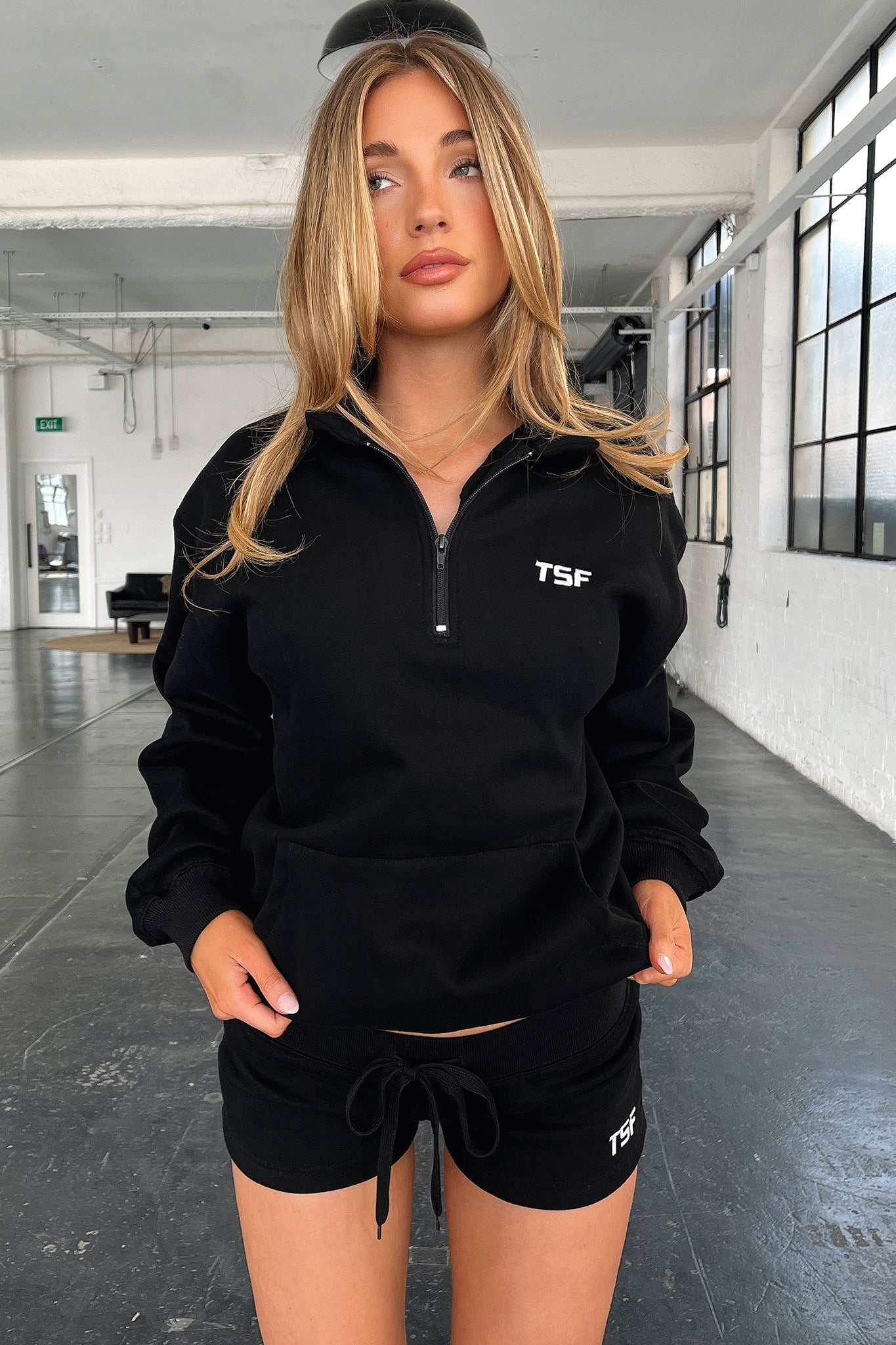Kaztek Half Zip Sweater for Men & Women | Black Pullover Fleece Jacket | Warm Casual Winter Wear for Outdoor Activities & Lounge