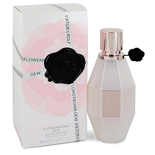 Viktor & Rolf Flowerbomb Dew Eau De Parfum Spray for Women - 1.7 oz Floral Fragrance | Perfect for Date Night, Office Wear & Special Occasions