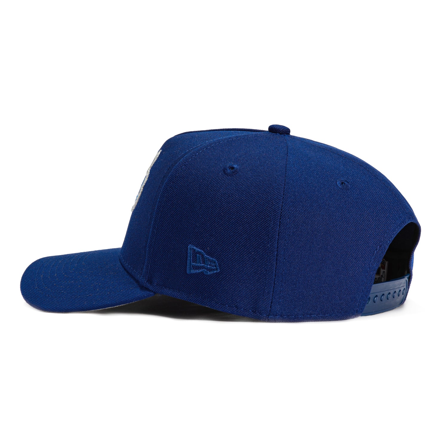 New Era 9Forty A-Frame Brooklyn Dodgers Jackie Robinson Script Snapback Hat - Royal Blue Baseball Cap for Men & Women - Perfect for Sports Fans, Casual Wear & Gift Giving