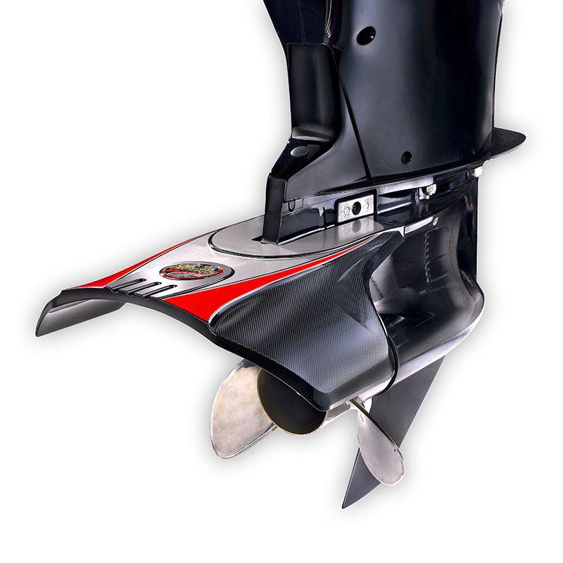 StingRay XRIII Junior Hydrofoil Outboard Motor Stabilizer for Small Boats - Improve Speed & Stability for Fishing, Watersports & Family Boating