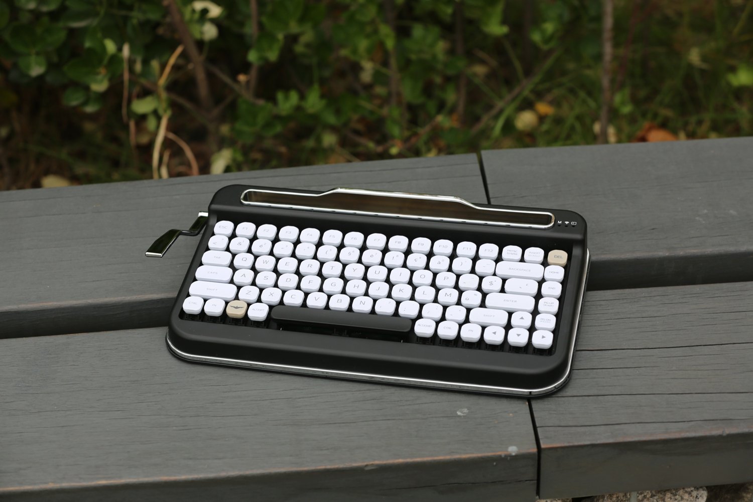 Wireless Bluetooth Mechanical Keyboard with Diamond Keycap - Cherry MX Blue Switches, Matte Black Finish | Perfect for Gaming, Office Work & Typing Enthusiasts (US Layout)