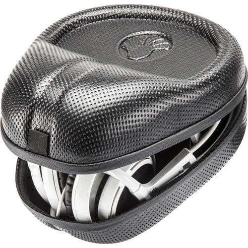 Sony MDR-7506 Professional Studio Headphones with Slappa Hard Case Bundle - Perfect for Recording, Mixing & DJing