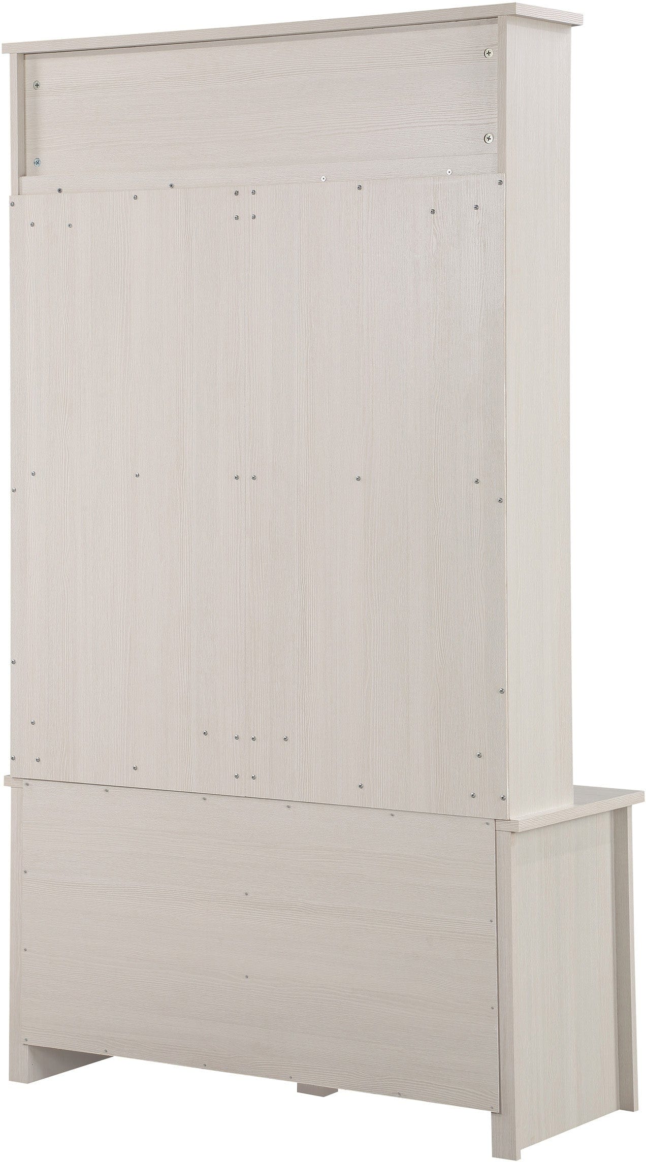 Office Star Garnet Entry Hall Tree [GRN16] - Stylish Coat Rack with Bench & Storage for Home Entryway & Mudroom Organization