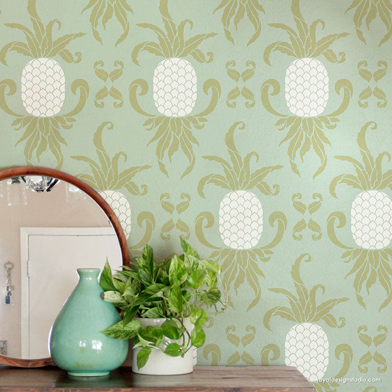 Premium Hospitality Pineapple Stencil for Cake Decorating, Cocktail Garnishing & DIY Crafts – Perfect for Bakeries, Bars & Home Use