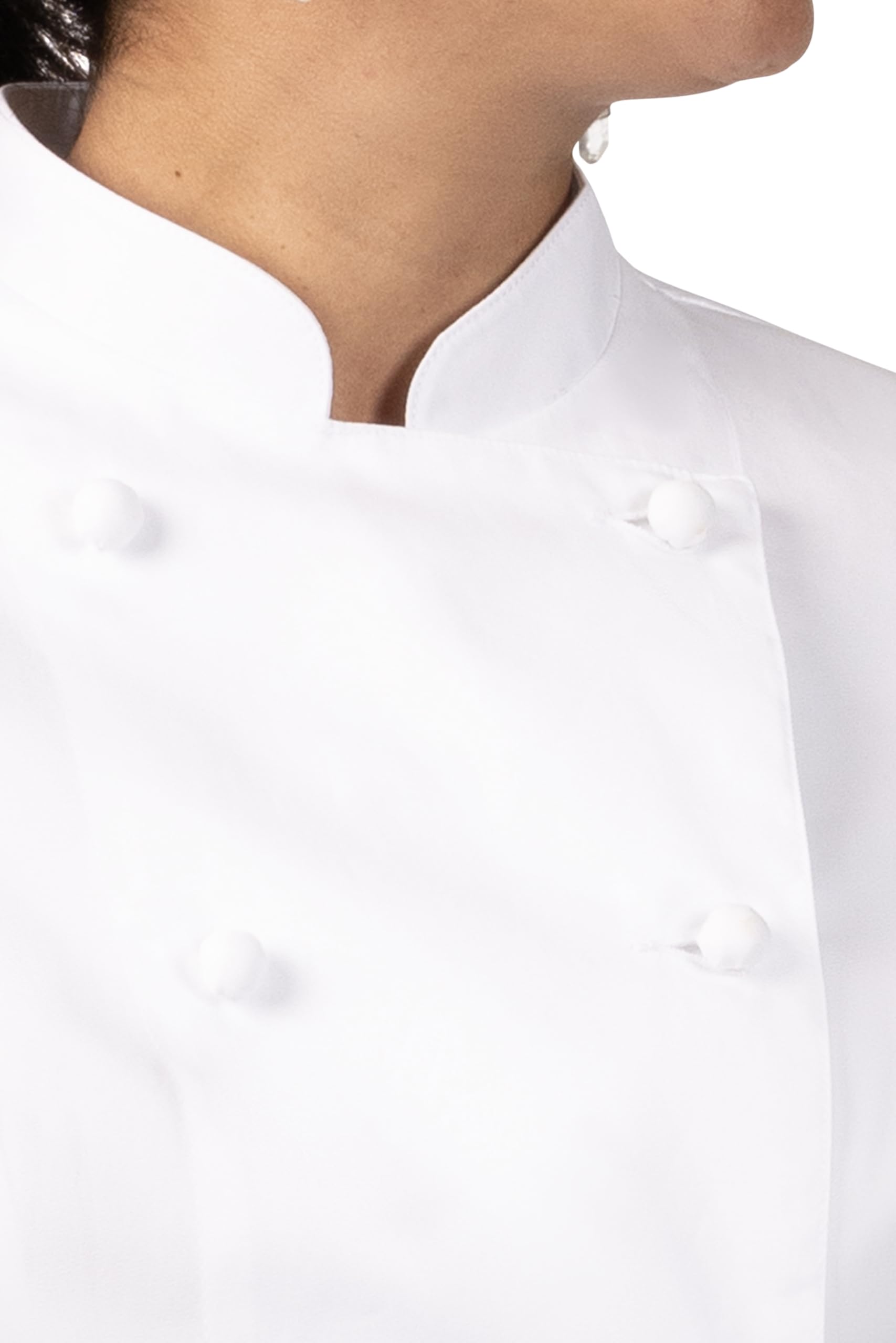 Chef Works Women's Siena Executive Chef Coat - Professional Kitchen Uniform for Female Chefs, Cooks & Culinary Students - Perfect for Restaurants, Catering & Cooking Classes