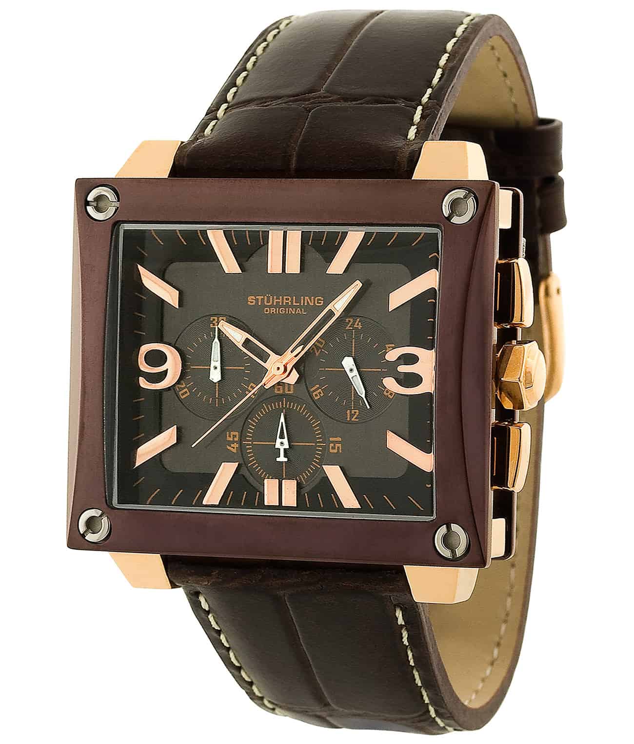 Ensign 827 Classic - Vintage Style Analog Watch for Men, Waterproof & Durable - Perfect for Casual Wear, Office & Outdoor Activities