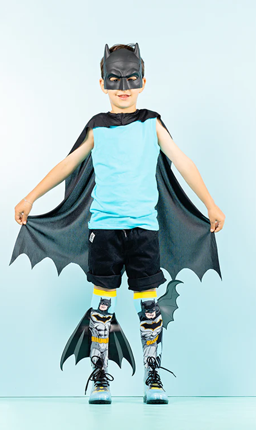 Madmia Batman Socks for Men & Women - Cool Superhero Novelty Socks - Perfect for Cosplay, Gifts & Everyday Wear