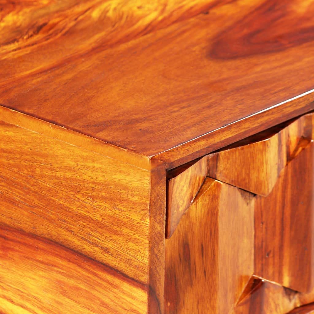Sturdy Solid Sheesham Wood Writing Desk 46.5