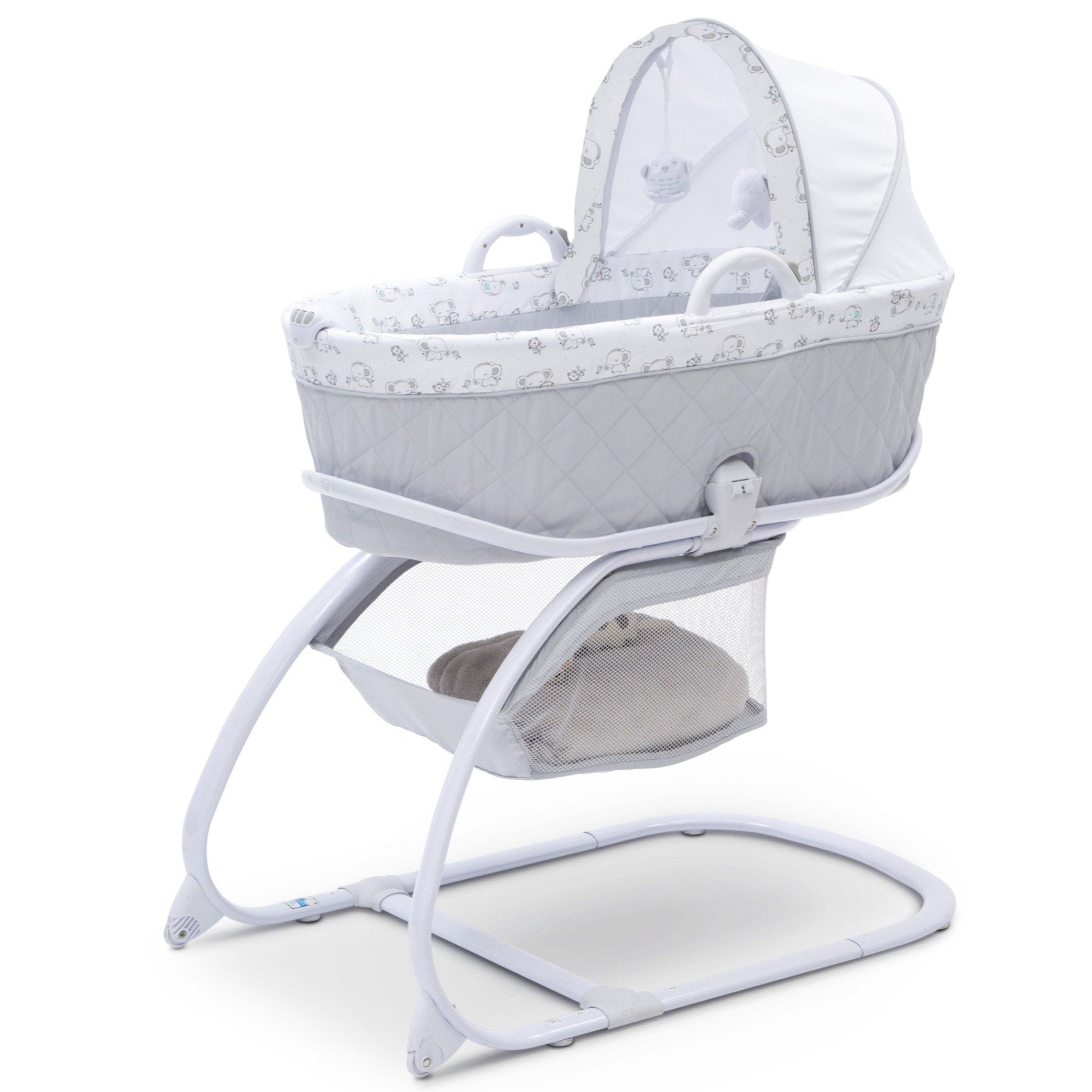 Premium Deluxe Moses Bassinet for Newborns - Portable Baby Bed with Breathable Mesh & Adjustable Canopy - Perfect for Nursery, Travel & Co-Sleeping