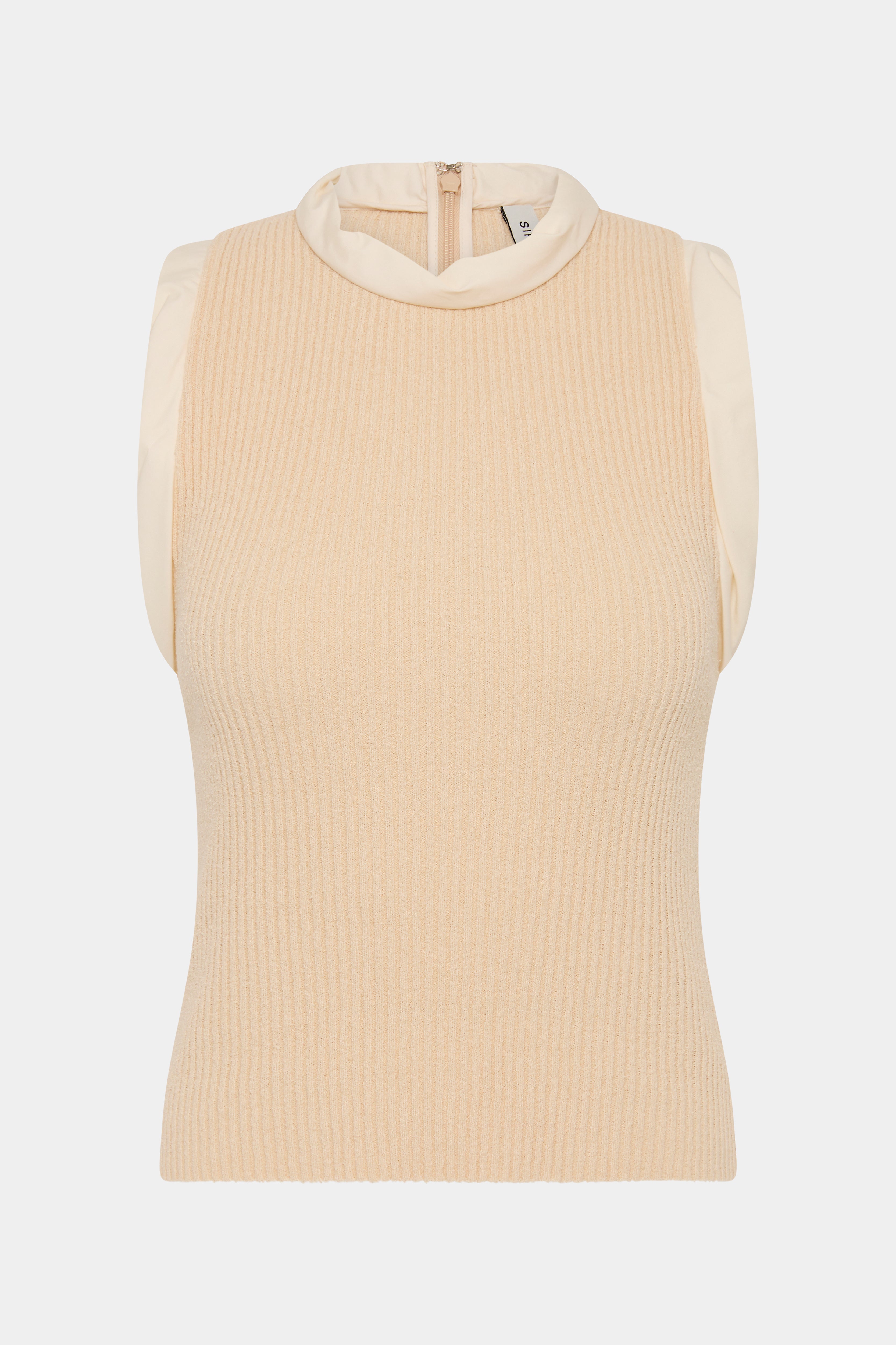 Women's Petal Knit Top in Peach - Soft & Comfortable Casual Blouse for Everyday Wear