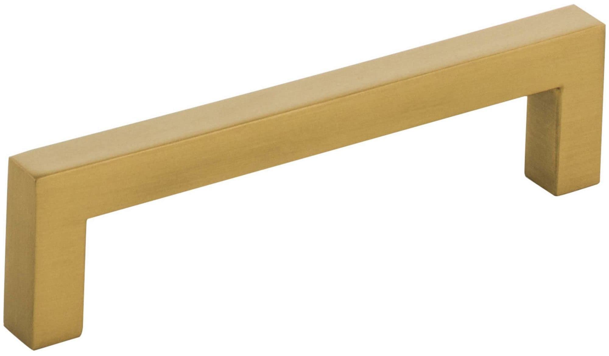 25-Pack 96mm Satin Bronze Square Cabinet Bar Pulls - Center-to-Center Handle for Kitchen Cabinets, Dressers & Bathroom Vanities - Durable Modern Hardware for Home Renovation