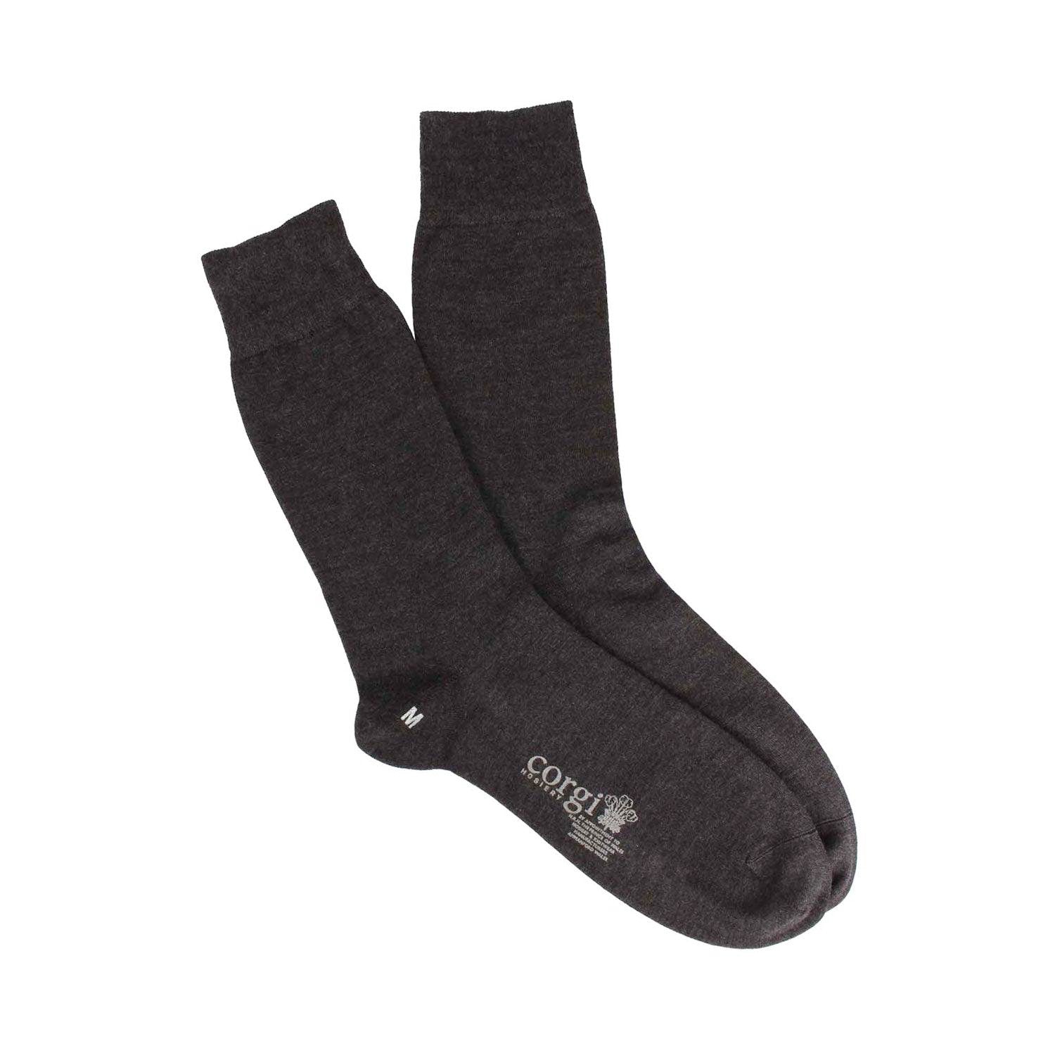 Premium Men's Cashmere Silk Blend Socks - Ultra Soft & Breathable for Winter Comfort - Perfect for Business, Travel & Relaxation at Home