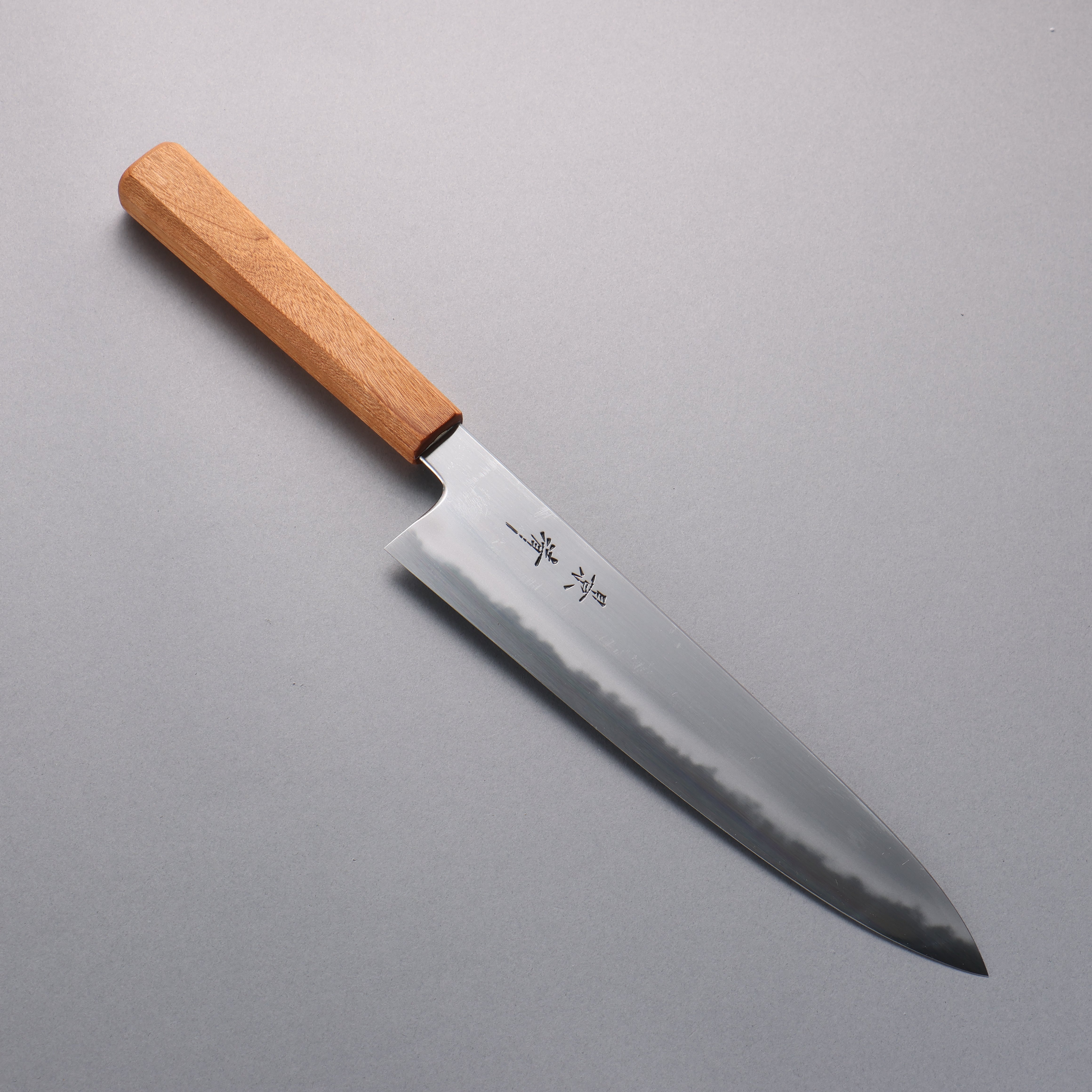 Premium Kagekiyo White Steel No.2 Gyuto Chef Knife 240mm - Japanese Cherry Wood Handle with Protective Sheath - Ideal for Professional Chefs & Home Cooking Enthusiasts