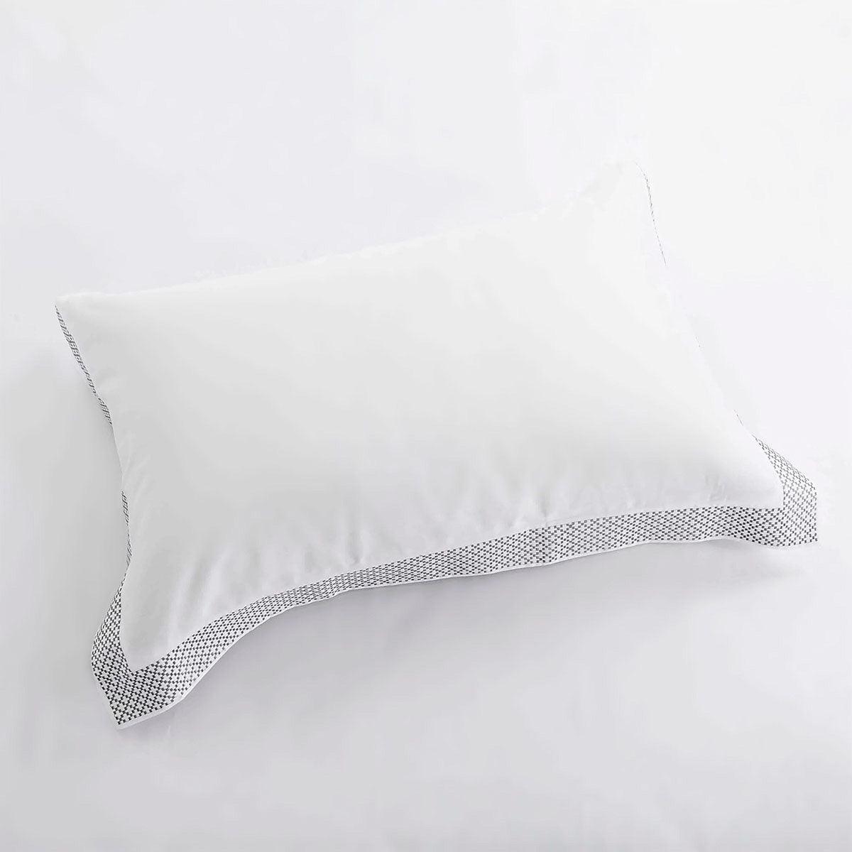 Glenmont Embroidered Duvet Cover Set - Queen Size White Cotton Bedding for Cozy Bedroom Decor | Perfect for Master Bedroom, Guest Room & Hotel Styling