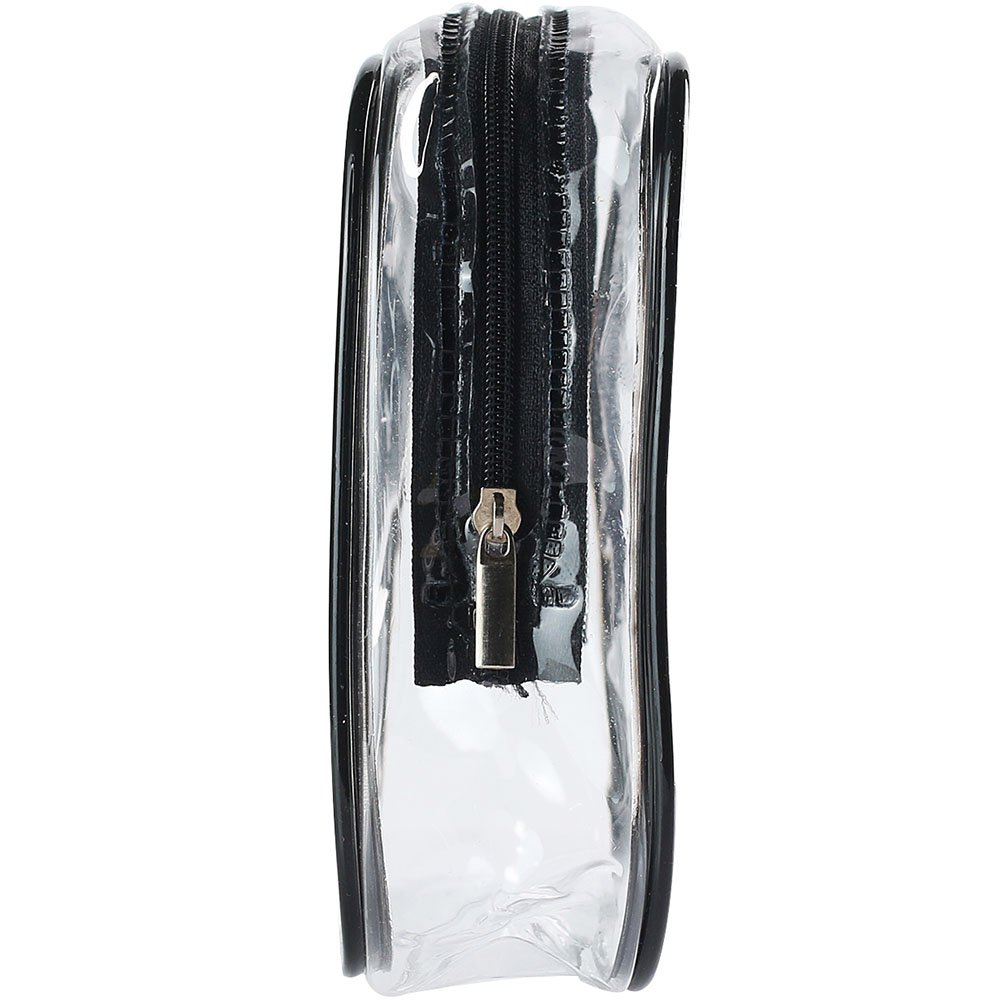 TSA Approved Clear Quart Size Toiletry Bag - 1 Pack Leakproof Travel Cosmetic Organizer with Zipper for Men & Women | Perfect for Airplane Carry-On, Gym & Weekend Trips
