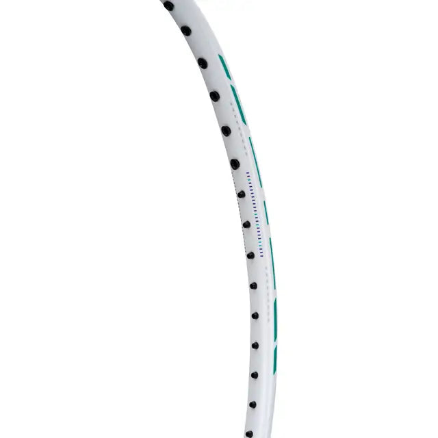 Li Ning Axforce 10 Pearl White Badminton Racket - Prestrung Professional Badminton Racquet for Advanced Players | Perfect for Tournaments & Training | Made in China