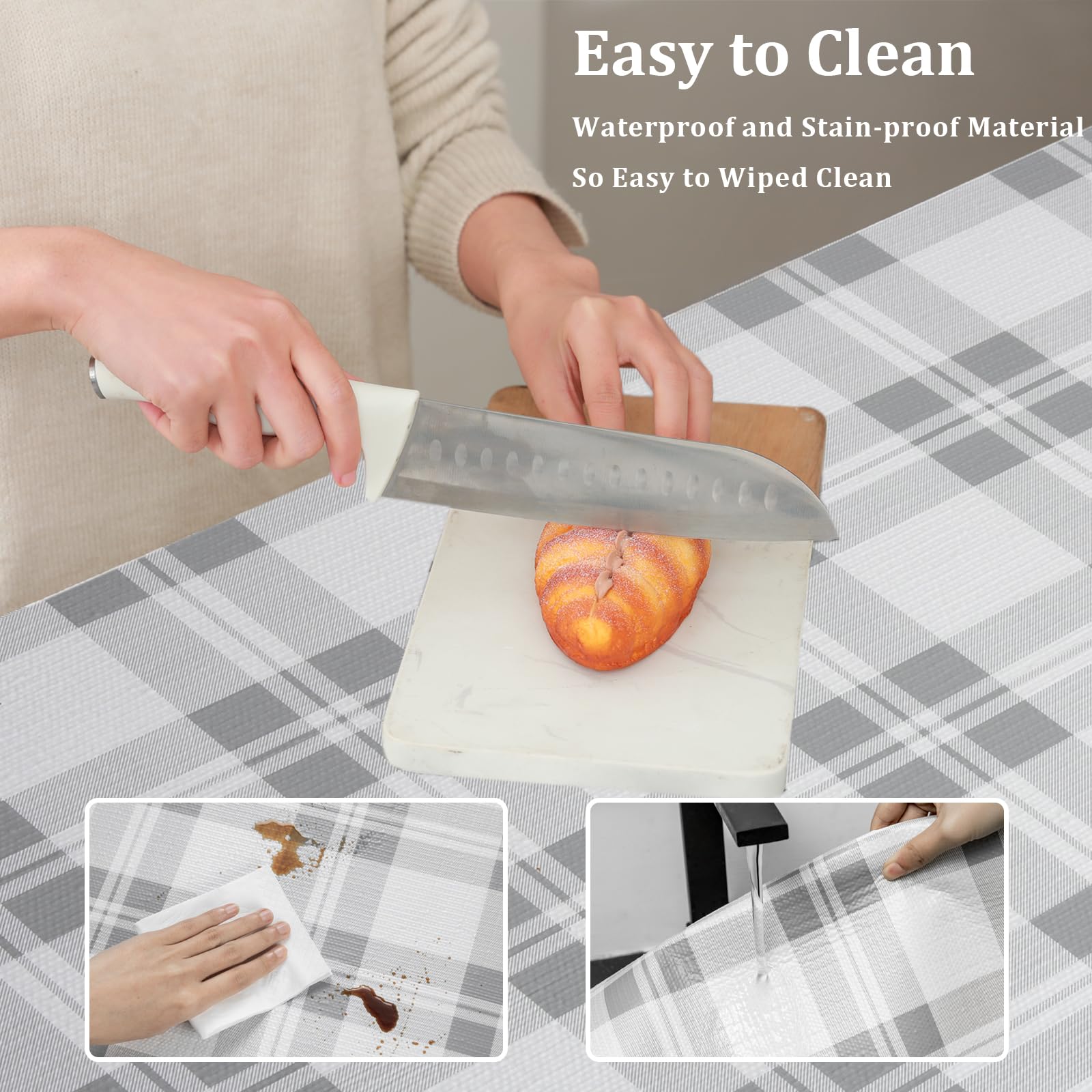 Non-Slip Drawer Shelf Liner for Kitchen Cabinets - Thickened Waterproof Washable Shelf Paper - Strong Grip Non-Adhesive Mat for Pantry, Cupboard & Dresser (Grey, 12