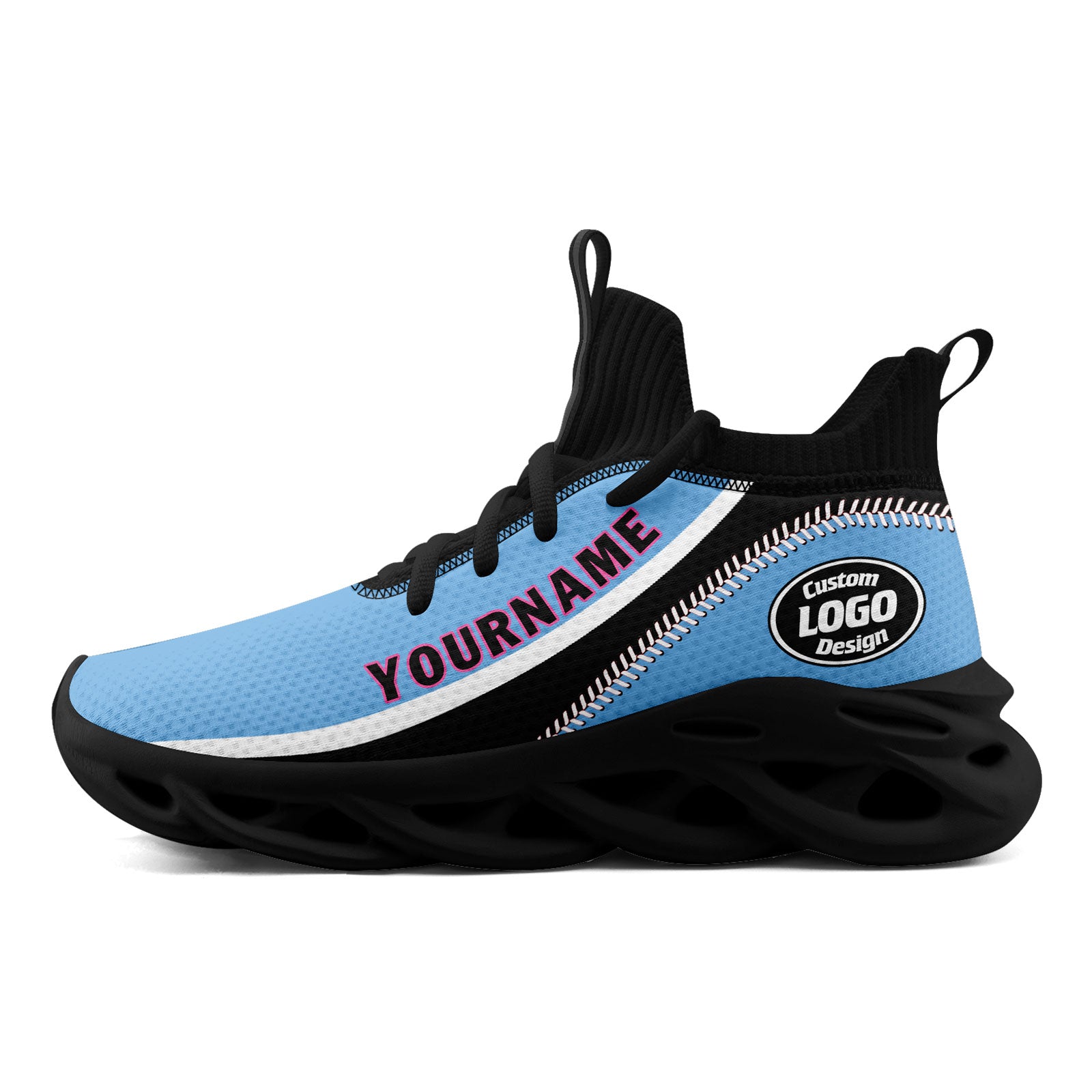 Custom Maxsoul Personalized Sneakers for Men & Women - Breathable Running Shoes FN030A D028016 Size 27 - Perfect for Gym, Workout & Casual Wear