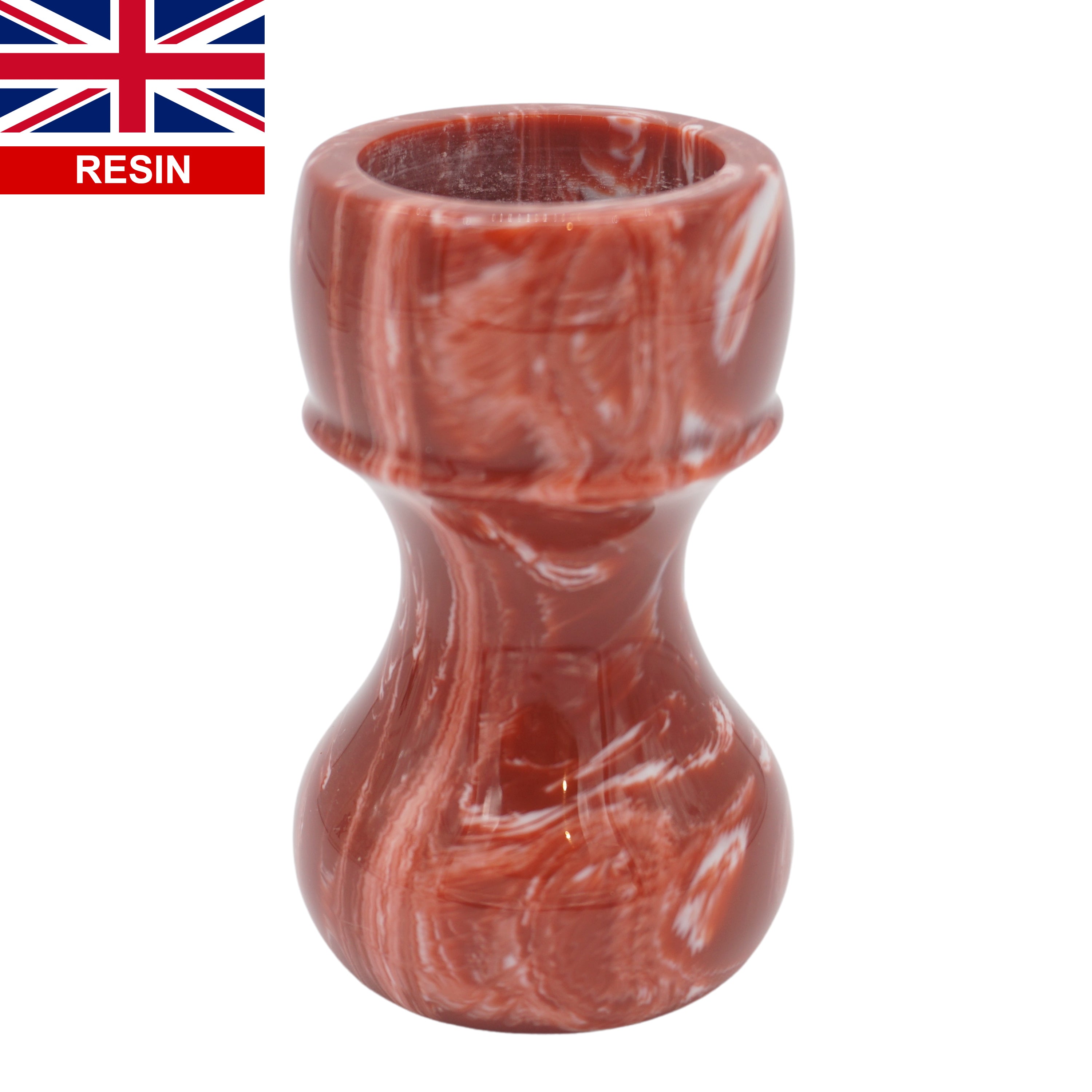 Premium Handmade Strawberry Cream Shaving Brush Handle - Fits 24mm & 26mm Knots - Perfect for Wet Shaving & Grooming Gifts