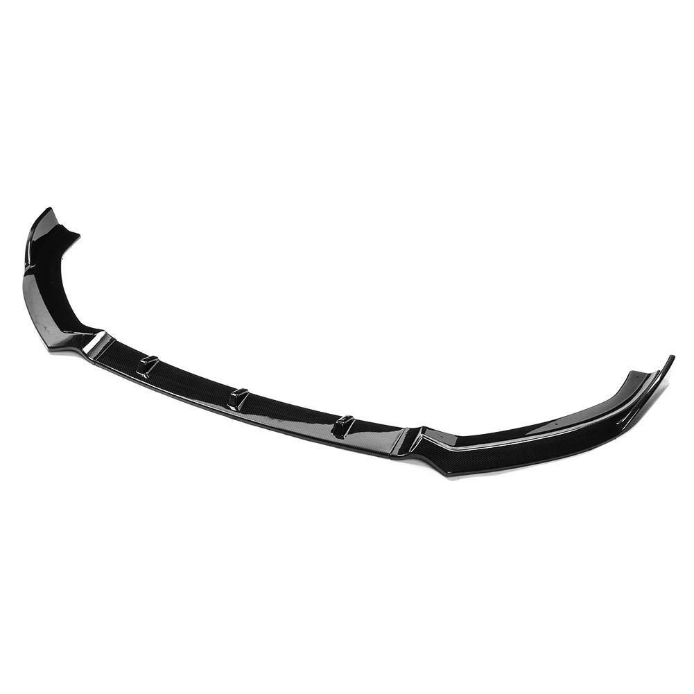 Carbon Fiber Front Bumper Lip Spoiler for Audi A3/S3 S-Line 8V (2017-2018) - Body Kit Upgrade for Enhanced Style & Aerodynamics - Perfect for Street Racing & Car Shows