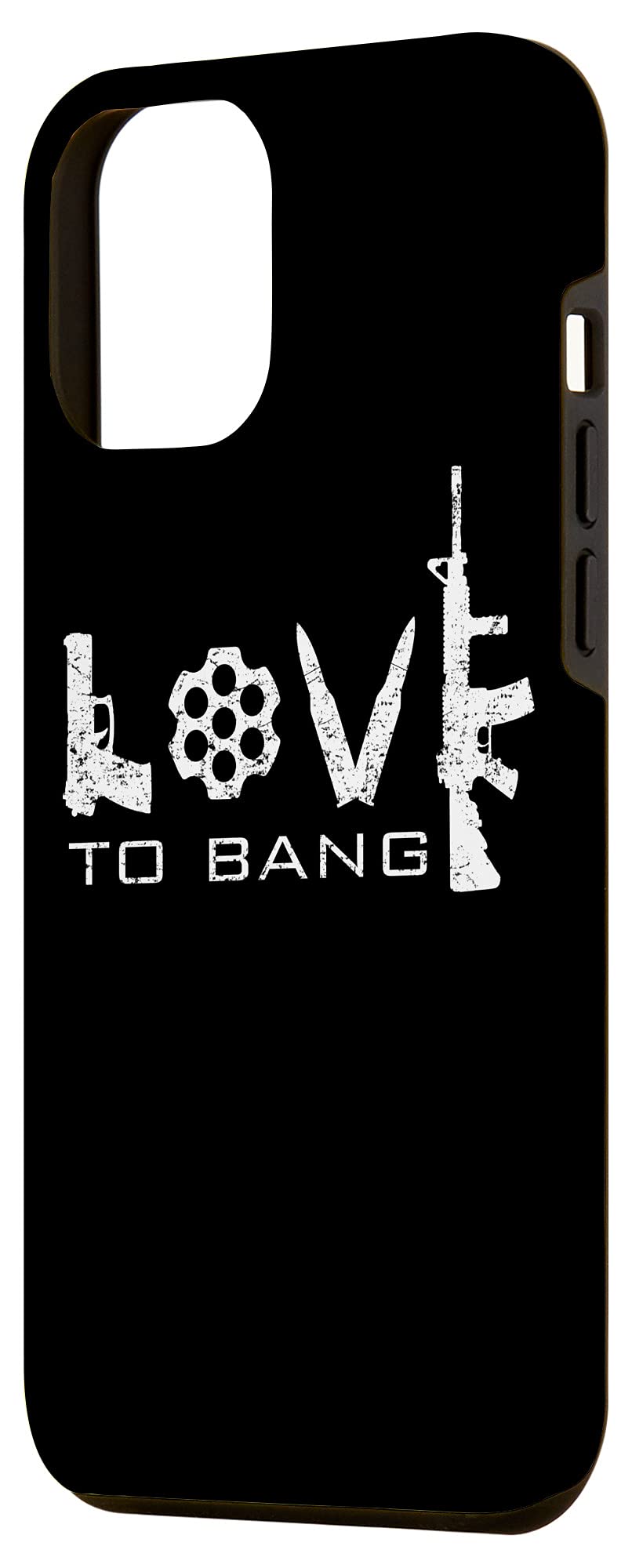 iPhone 12 Pro Max Case - Funny 2nd Amendment Gun Owner Design - Durable Protective Cover for Shooting Range, Hunting & Outdoor Activities