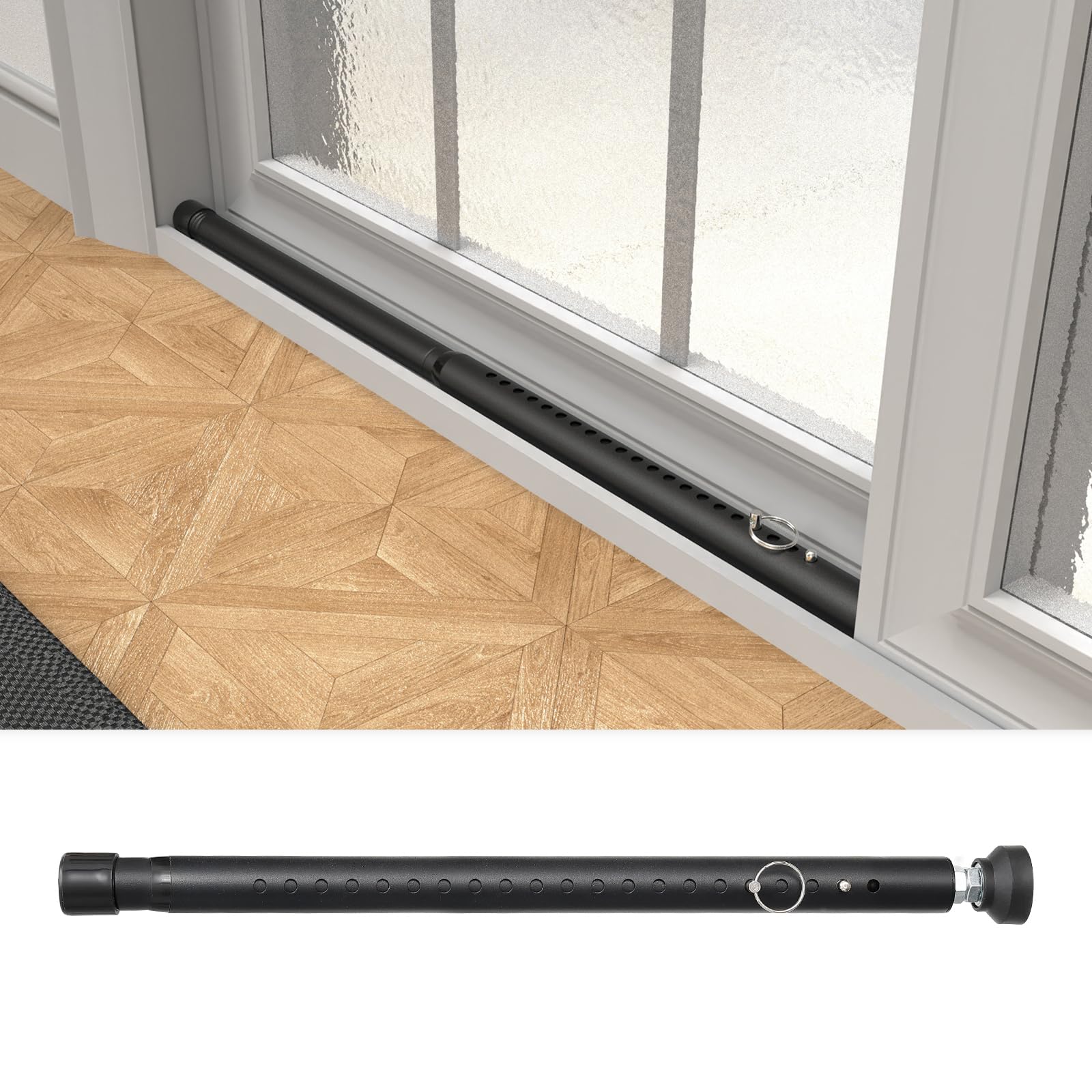 Adjustable Sliding Door Security Bar 18