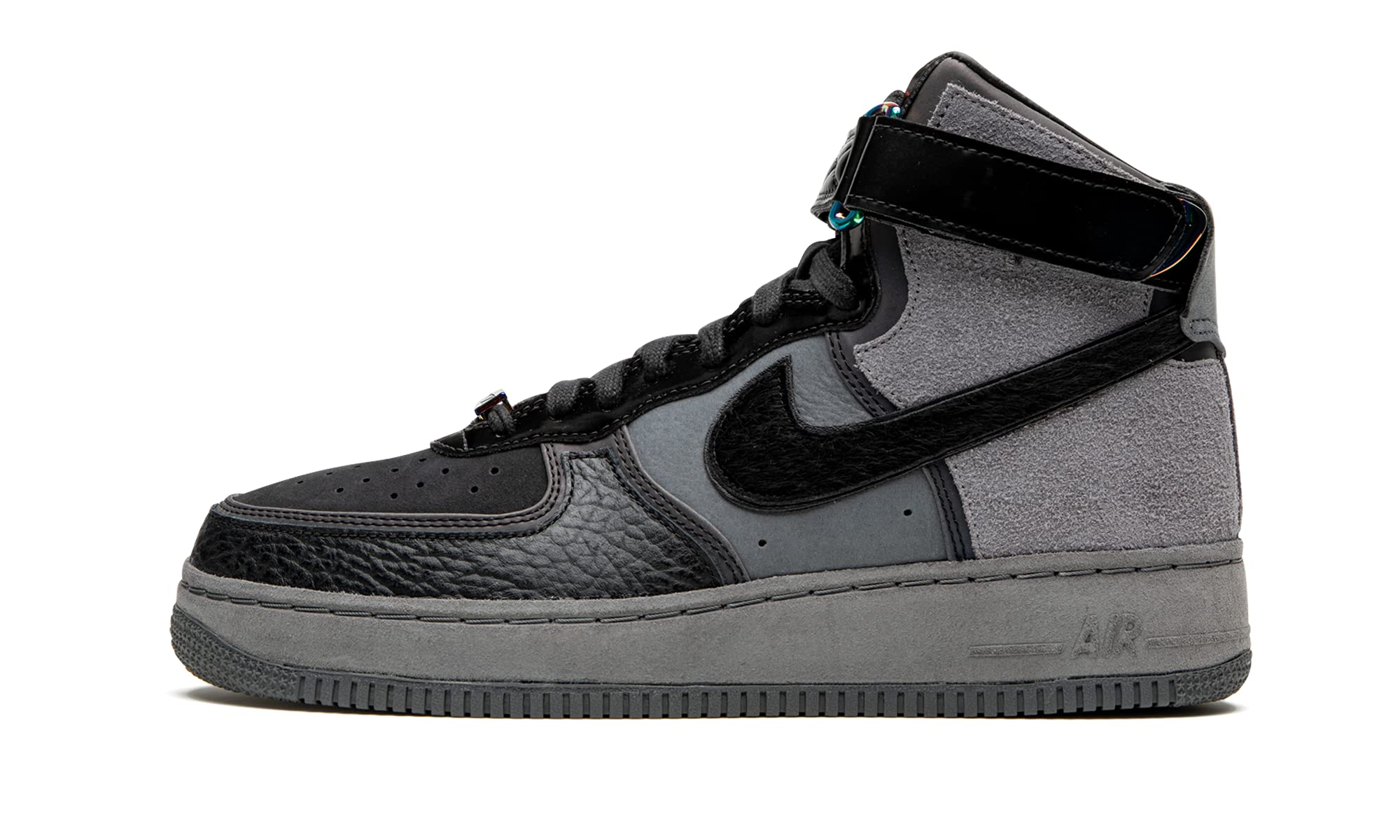 Nike Men's Air Force 1 '07 A Ma Maniere Collaboration Sneakers - Black CT6665-001 - Size 10 - Premium Leather Basketball Shoes for Casual Wear & Street Style Fashion