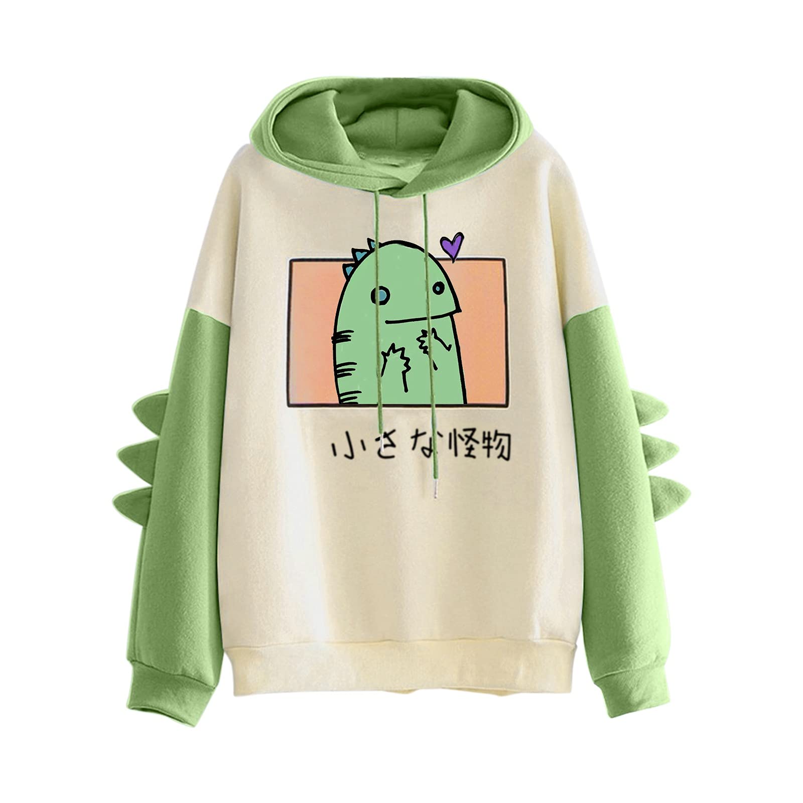 Women's Long Sleeve V-Neck Hoodie - Soft Plain Pullover Sweatshirt for Casual Wear, Lounge & Outdoor Activities